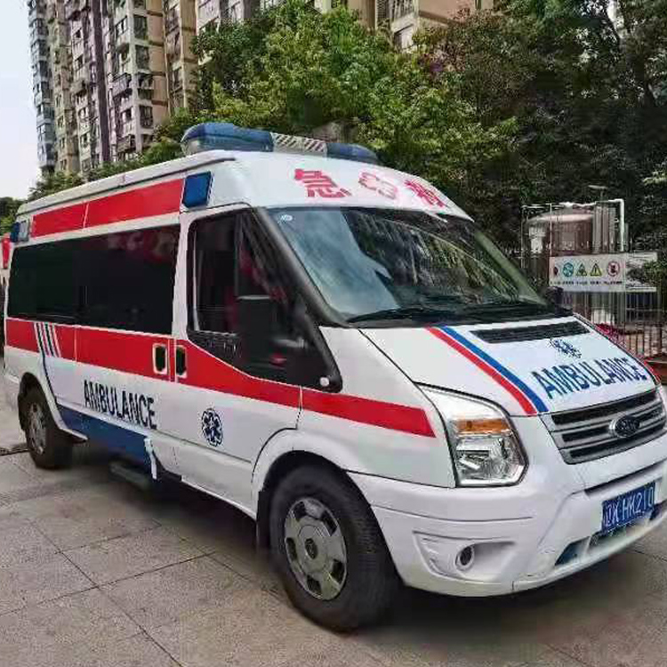 象山长途救护车护送病人返乡